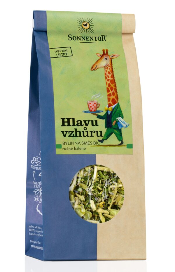 Sonnentor Bylinná směs Hlavu vzhůru BIO - sypaná (50 g) - svěže květinová a kořeněná chuť