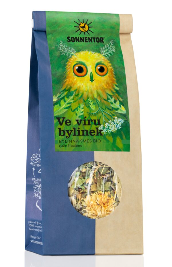 Sonnentor Bylinná směs Ve víru bylinek BIO - sypaná (50 g) - s bylinnou květinovou chutí
