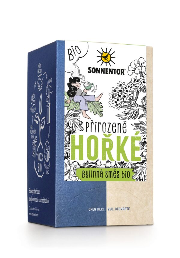 Sonnentor Bylinná směs Přirozeně hořké BIO - nálevové sáčky (18 x 1,8 g) - povzbuzuje zažívání