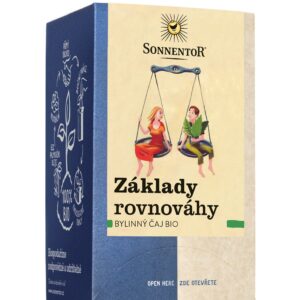 Sonnentor Bylinný čaj Základy rovnováhy BIO - nálevové sáčky (18 x 1,5 g) - podporuje vnitřní klid a harmonii