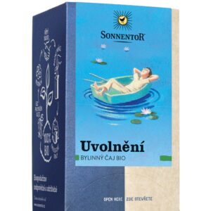 Sonnentor Bylinná směs Uvolnění BIO - nálevové sáčky (18 x 1,5 g) - podpoří relaxaci a uvolní stres
