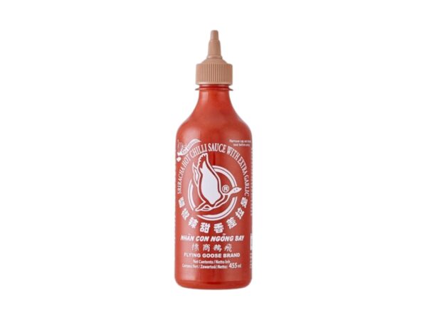 Flying Goose Omáčka Sriracha - Chilli & Česnek 455ml