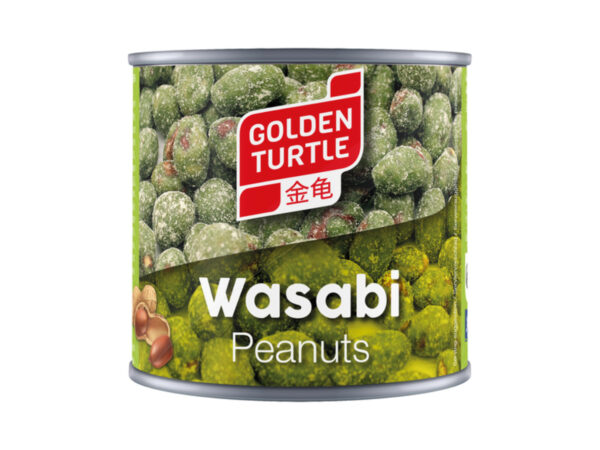 Golden Turtle Arašídy Wasabi 140g