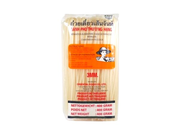 Farmer Brand Rýžové nudle "tyčky" 3mm (M) FARMER 400g