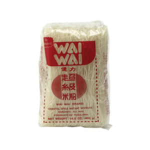 Wai Wai Vlasové rýžové nudle Vermicelli 400g