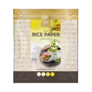 Golden Turtle Chef Rýžový papír GTC - čtvercový 19cm 500g