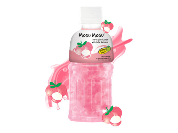 Mogu Mogu Žvýkací nápoj - Liči 320ml