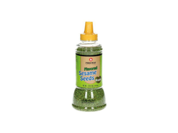 Foreway Pražená sezamová semínka - wasabi 100g