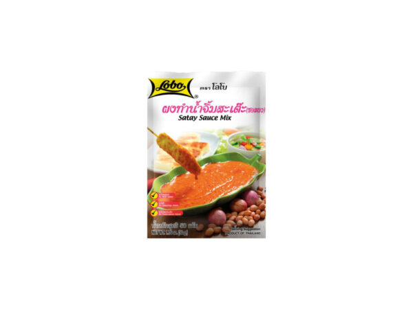 Lobo Pasta na arašídovou omáčku Satay 50g