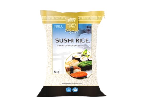 Golden Turtle Chef Rýže na Sushi 5kg - Chef's Selection