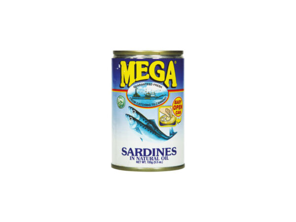 Mega Sardinky v oleji 155g