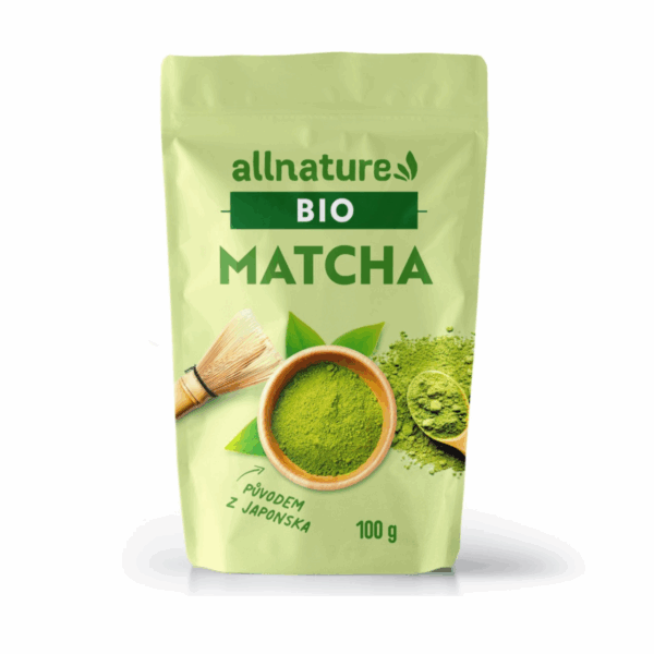 Allnature Matcha Premium BIO - 100 g - z první jarní sklizně čajových lístků