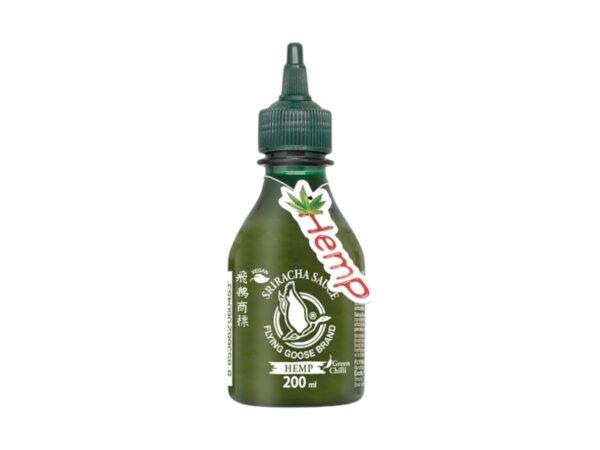 Flying Goose Omáčka Sriracha - zelená Hemp 200ml