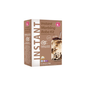 O's bubble Instantní Marble Bubble Tea - kávový 4x60g
