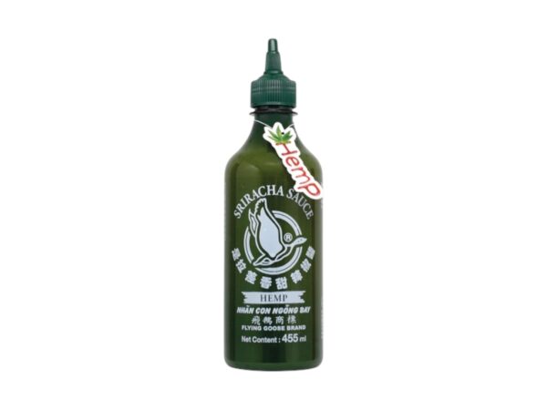 Flying Goose Omáčka Sriracha - zelená Hemp 455ml