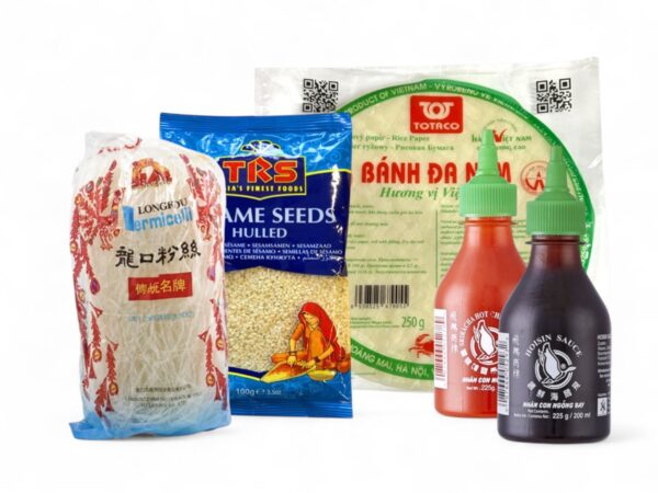 sambalshop Sada surovin s receptem | Vietnamské letní závitky Gỏi Cuốn