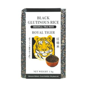 Royal Tiger Černá lepkavá rýže 1kg
