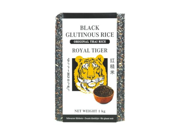Royal Tiger Černá lepkavá rýže 1kg