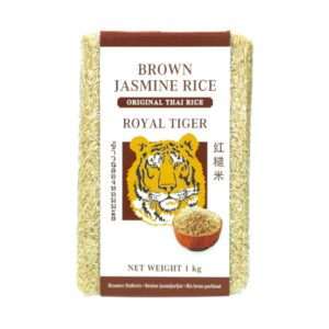 Royal Tiger Hnědá jasmínová rýže 1kg