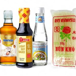 sambalshop Sada surovin s receptem | Vietnamský grilovaný bůček Bún chả