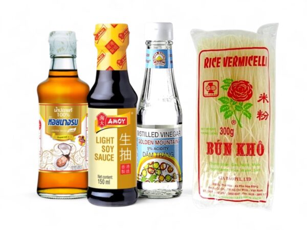 sambalshop Sada surovin s receptem | Vietnamský grilovaný bůček Bún chả