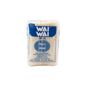 Wai Wai Vlasové rýžové nudle Vermicelli 500g -Chinese Style
