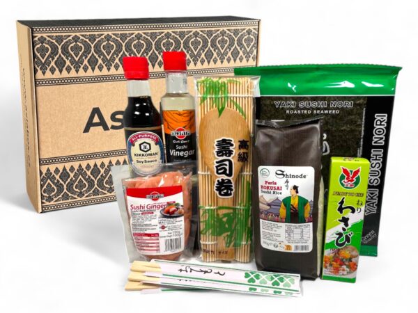 AsiaBox | Dárkový set na přípravu Sushi Silver