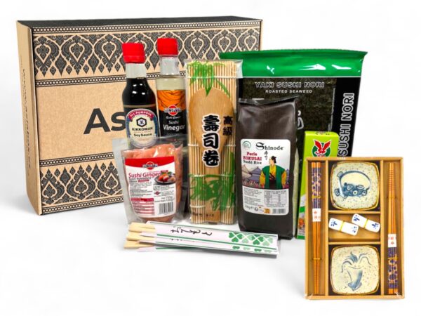 AsiaBox | Dárkový set na přípravu Sushi Silver Plus I
