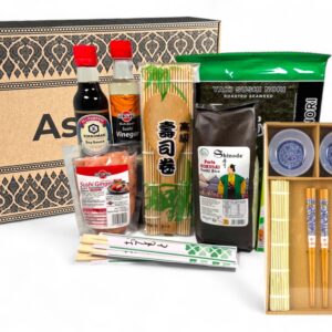 AsiaBox | Dárkový set na přípravu Sushi Silver Plus II