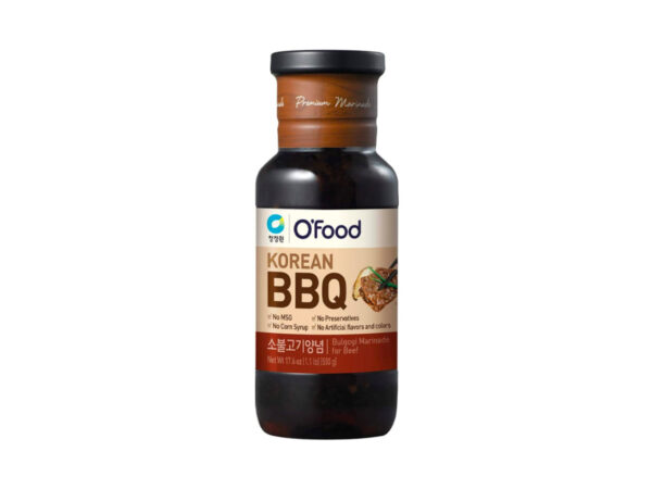 O'Food Korejská BBQ marináda Bulgogi na hovězí maso 500g