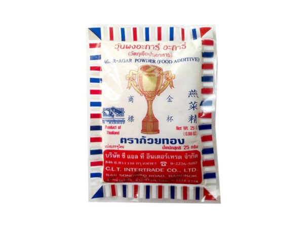 Gold Cup Prášek z mořských řas Agar Agar 25g