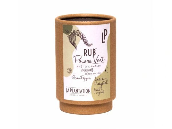 La Plantation Grilovací koření se zeleným Kampotským pepřem 50g - tubus