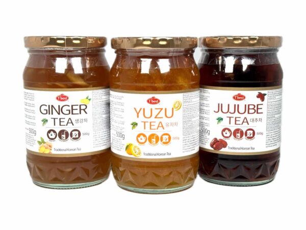 sambalshop Sada korejských čajů ( 3 x 500g )