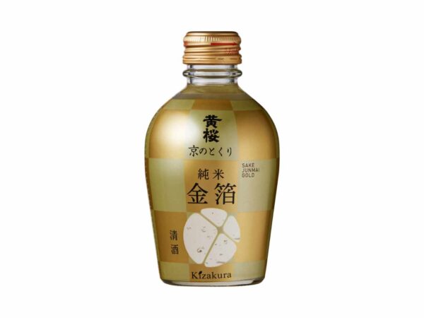 Kizakura Sake rýžové víno 14% Gold (Junmai) 180ml