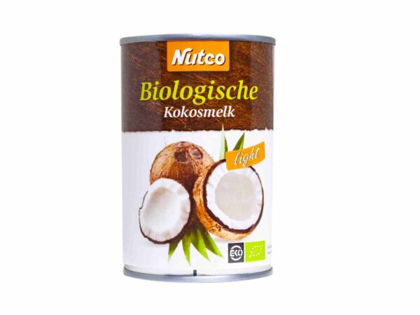 Nutco Kokosové mléko Bio - Light 400ml