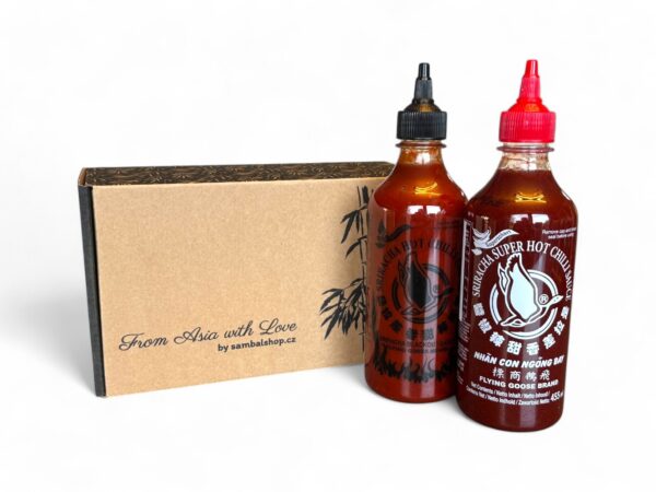 sambalshop Dárkový set | Sada omáček Sriracha Hot & Fire