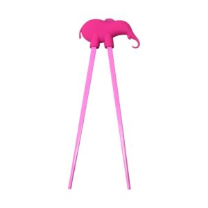 Fuzhou Westhonest Dětské jídelní hůlky Elephant Barva: fuchsiová