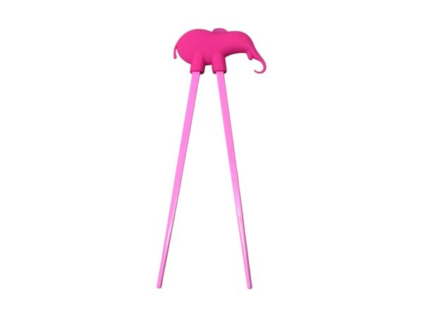Fuzhou Westhonest Dětské jídelní hůlky Elephant Barva: fuchsiová