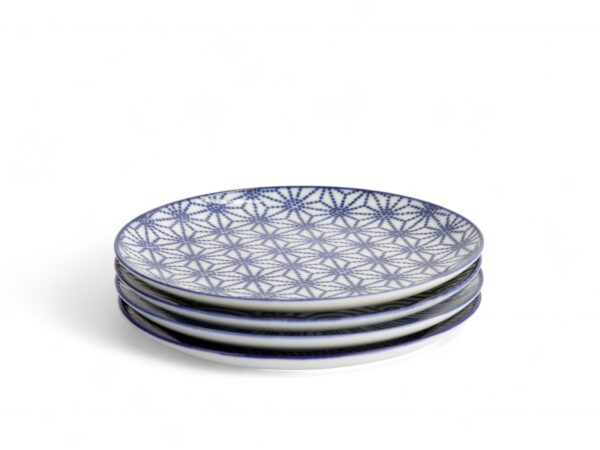 Tokyo Design Studio Sada talířů Nippon Blue (4 ks) 25,7cm