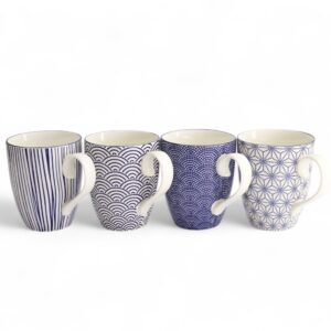 Tokyo Design Studio Dárková sada hrnků Nippon Blue 380ml
