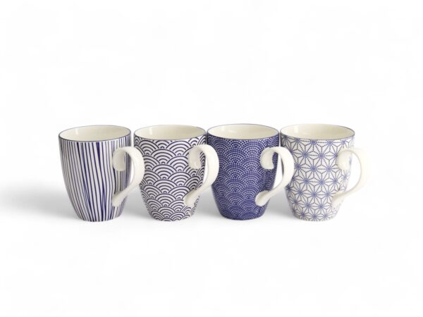 Tokyo Design Studio Dárková sada hrnků Nippon Blue 380ml