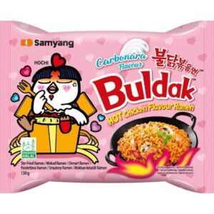 Samyang Instantní nudle Buldak pikantní kuřecí Carbonara 130g
