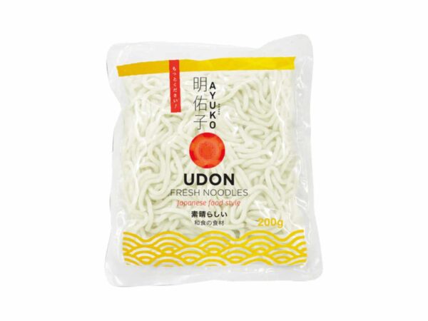Ayuko Japonské nudle Udon - čerstvé 200g