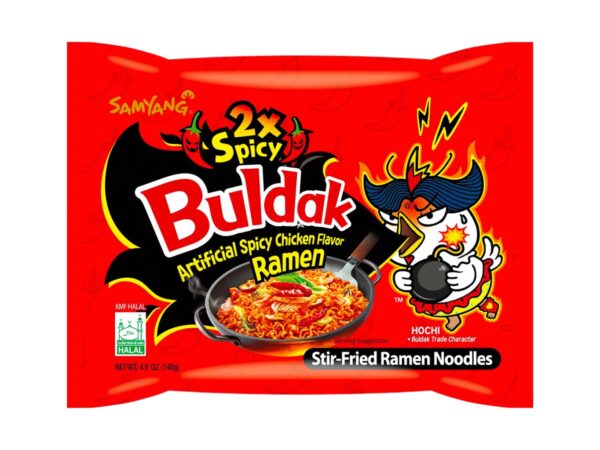 Samyang Instantní nudle Buldak 2x Extreme pikantní kuřecí 140g
