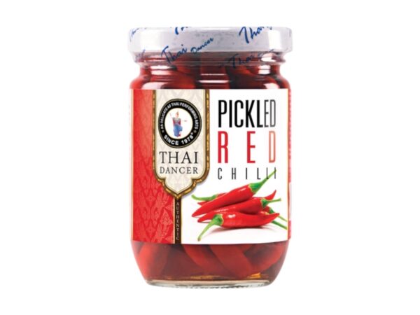 Thai Dancer Thajské nakládané chilli papričky - červené 200g