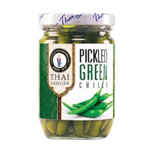 Thai Dancer Thajské nakládané chilli papričky - zelené 200g