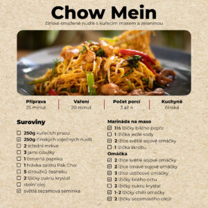 ROSELAN Recept na přípravu Chow Mein