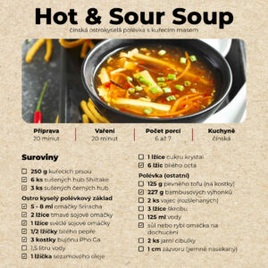 ROSELAN Recept na přípravu Hot & Sour Soup