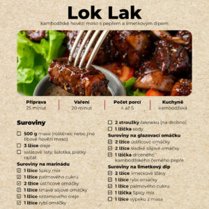 ROSELAN Recept na přípravu Lok Lak