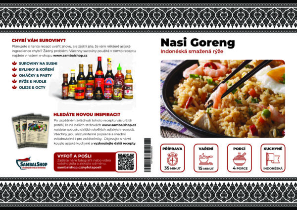 ROSELAN Recept na přípravu Nasi Goreng